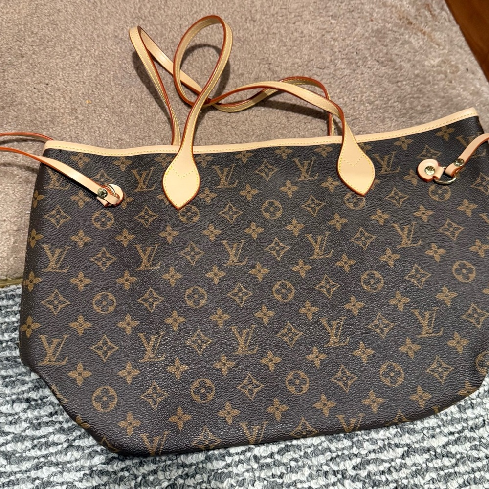 Louis Vuitton Brown Monogram Tote Bag